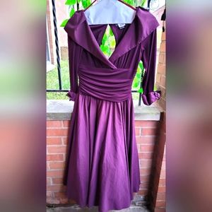 Vintage Style Tea length formal dress